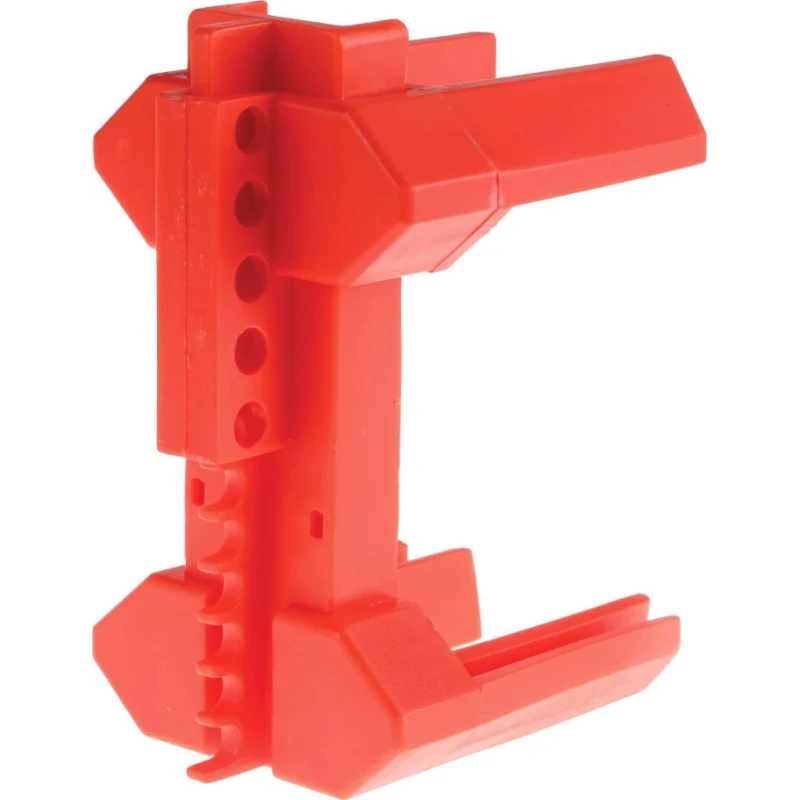 RS PRO Red 4-Lock Lockout Polypropylene Ball Valve Lockout 7mm Shackle Diameter 882-5911