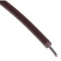 RS PRO Brown 0.13 mm² 26 AWG PVC Insulated Hook Up Wire, 7/0.16 mm Strands, 100 m Length, 300V Voltage, Flame 884-0878