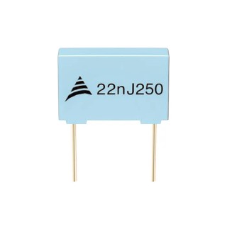 TDK B32520 Film Capacitor 100 nF 160V AC 250 V DC Through Hole Mount 7.5mm Lead Pitch B32520C3104J000