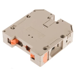 RS PRO Feed Through Terminal Block Beige, 2-Level, Screw, 1kV Voltage, 232A Current 872-4710