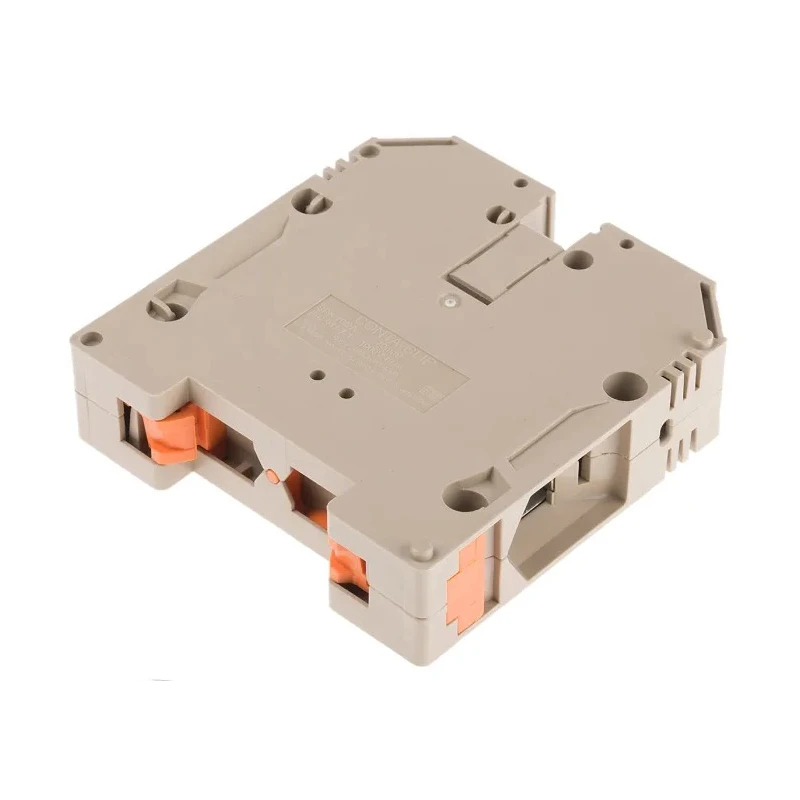 RS PRO Feed Through Terminal Block Beige, 2-Level, Screw, 1kV Voltage, 232A Current 872-4710
