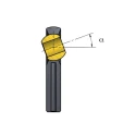 Igus Rod End M6 x 1 Female Igumid G, 6mm Bore, Dynamic Load 900N, Static Load 1800N, Overall Width 40mm KCLM-S-06-J-EK
