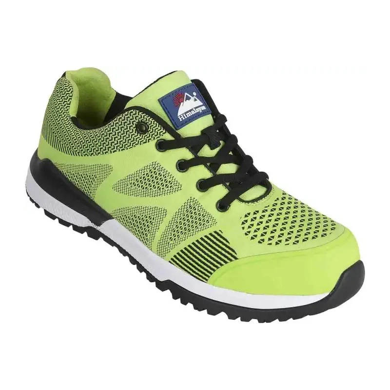 Himalayan Lime Non-Metallic Safety Trainer UK Size 6.5 EU 40 Heat and Slip Resistant 4311LM065