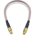 Wurth Elektronik MCX Series RG316 152.4 mm Black Terminated Coaxial Cable 50 Ω RG316
