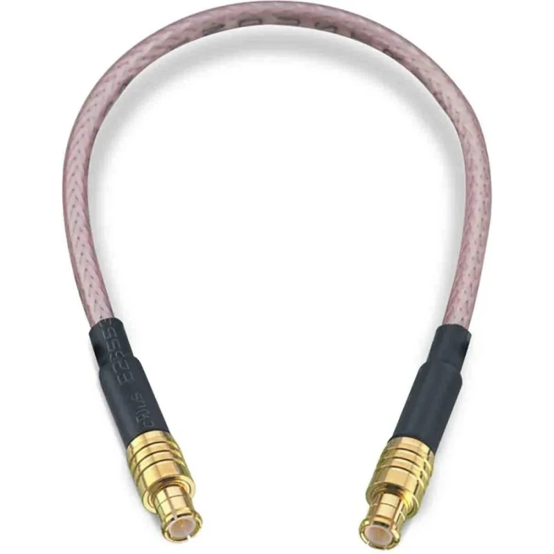 Wurth Elektronik MCX Series RG316 152.4 mm Black Terminated Coaxial Cable 50 Ω RG316