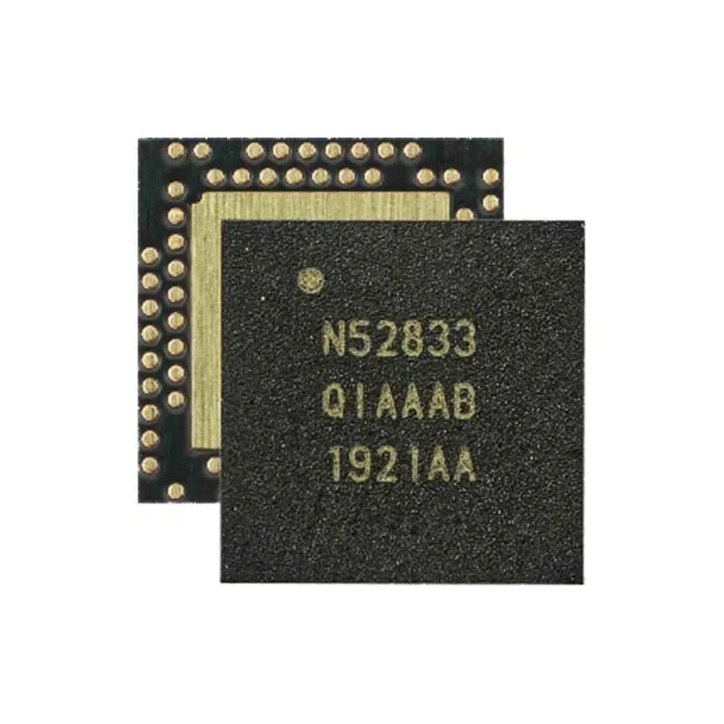 Nordic Semiconductor System-On-Chip ARM Cortex M4 Bluetooth 512kB Flash 128kB RAM 42-Pin QFN nRF52833-QIAA-R7