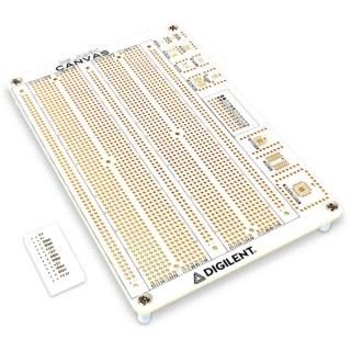 Digilent Breadboard Blank Canvas RoHS Compliant Prototyping Board 410-391