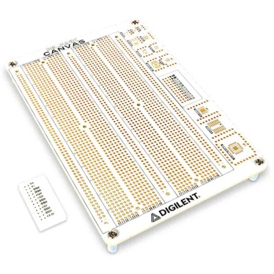 Digilent Breadboard Blank Canvas RoHS Compliant Prototyping Board 410-391