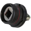 Amphenol Socapex RJFTV6 Series RJ45 Connector Female, Cat6 Shielded Straight 1 Port 8 Way RJFTV67A1GF312