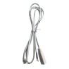RS PRO Power Cord LED Cable 1.8 m White Sheath 2 Conductors 194-0418