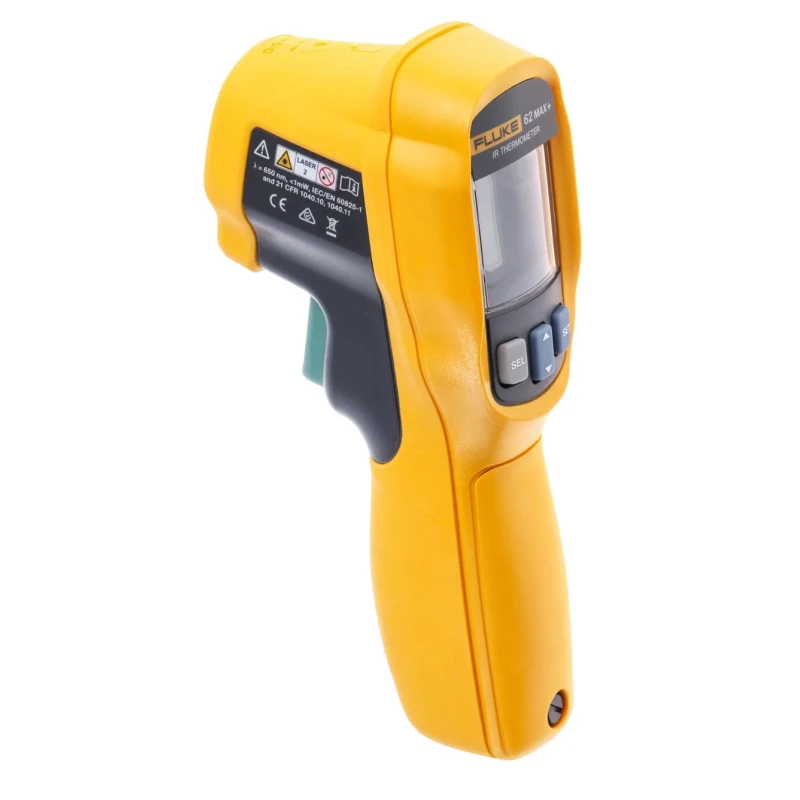 Fluke Infrared Thermometer Bundle 2 AAA Battery Powered ±2 mm Accuracy -30°C to 650°C 0.1 °C FLUKE-417D + 62MAX+ KIT