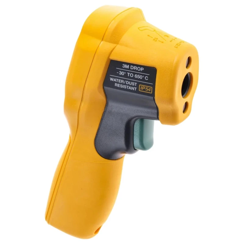 Fluke Infrared Thermometer Bundle 2 AAA Battery Powered ±2 mm Accuracy -30°C to 650°C 0.1 °C FLUKE-417D + 62MAX+ KIT