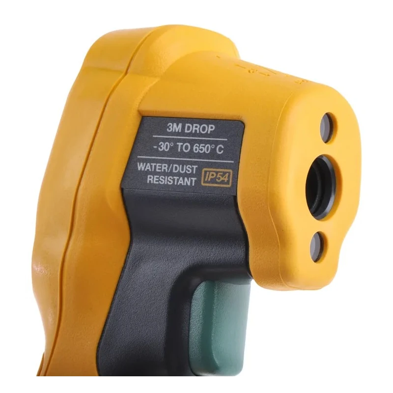 Fluke Infrared Thermometer Bundle 2 AAA Battery Powered ±2 mm Accuracy -30°C to 650°C 0.1 °C FLUKE-417D + 62MAX+ KIT