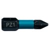Makita Hex Screwdriver Bit, 6.35 mm Drive Size, PZ1 Head Type, Hex Drive, 25 mm Overall Length B-63638