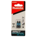 Makita Hex Screwdriver Bit, 6.35 mm Drive Size, PZ1 Head Type, Hex Drive, 25 mm Overall Length B-63638