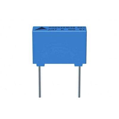 TDK Film Capacitor 47 nF 160V AC 250V DC Through Hole 2 Pin 10mm Lead Pitch B32521C3473J000