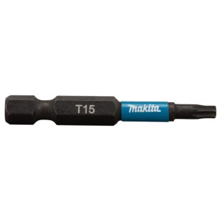 Makita Hex Screwdriver Bit 6.35 mm Drive, T15 Size, Magnetic Material, 50 mm Length B-63775