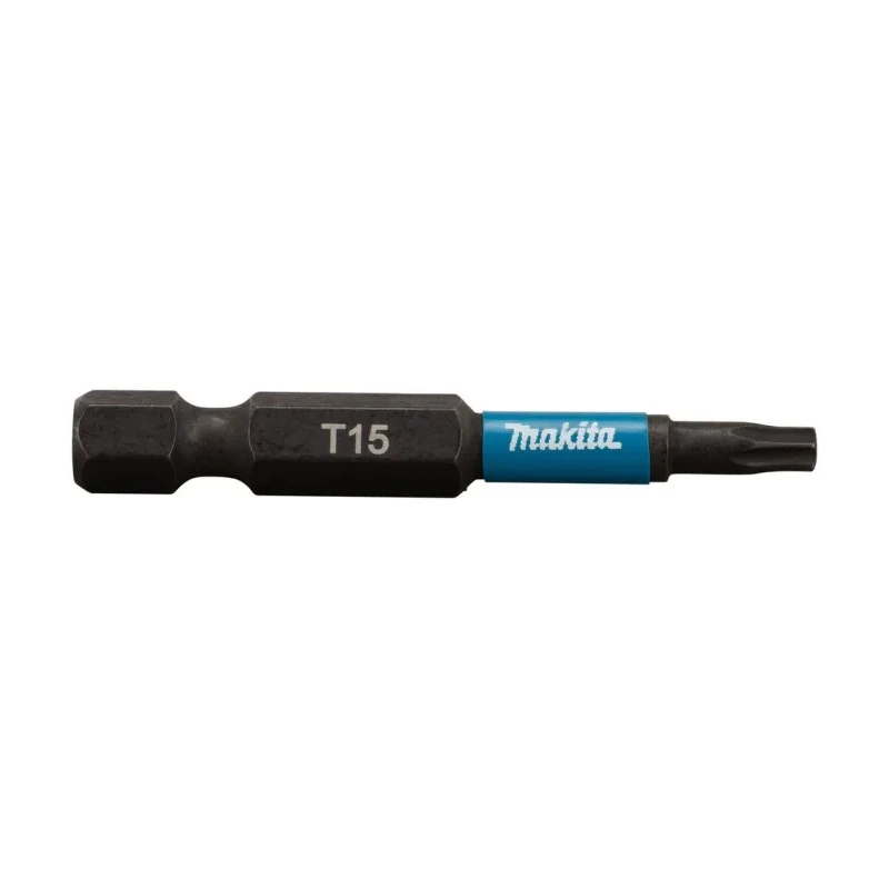 Makita Hex Screwdriver Bit 6.35 mm Drive, T15 Size, Magnetic Material, 50 mm Length B-63775