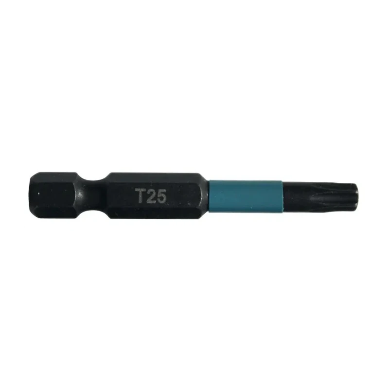 Makita Hex Screwdriver Bit, 6.35 mm Hex Drive, T25 Tip, 50 mm Overall Length B-63797