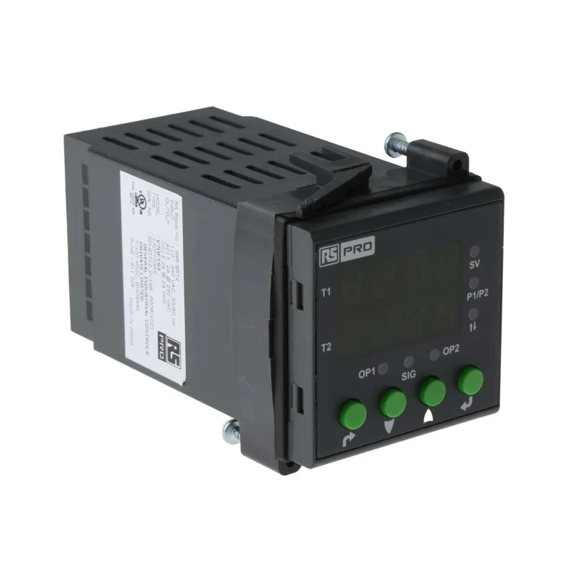 Crouzet Panel Mount Digital Counter Timer Relay 2-Contact DPDT 110 V AC, 240 V AC, 0.1 s to 999 Days Multifunction 896-6872