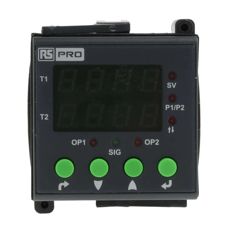 Crouzet Panel Mount Digital Counter Timer Relay 2-Contact DPDT 110 V AC, 240 V AC, 0.1 s to 999 Days Multifunction 896-6872