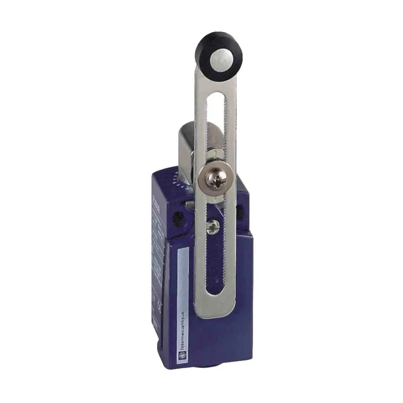 Telemecanique Sensors XCKD Series Roller Lever Limit Switch, DPST, IP66 IP67 Zinc Alloy Housing, 240V AC, 10A XCKD2145G11