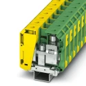 Phoenix Contact UKH 70-PE/S Series Earth Terminal Block Green, Yellow, 16mm²-70 mm², 192A, Screw Termination 3213141