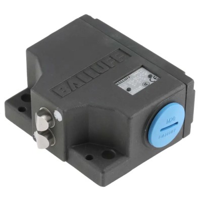 BALLUFF Plunger Limit Switch, 1 NO/1 NC Contact, IP67 Protection, Aluminium Housing, 250V AC, 6A Current, 