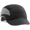 JSP Black High Density Polyethylene Short Peak Ventilated Bump Cap Adjustable Slip Ratchet AAF000-001-100