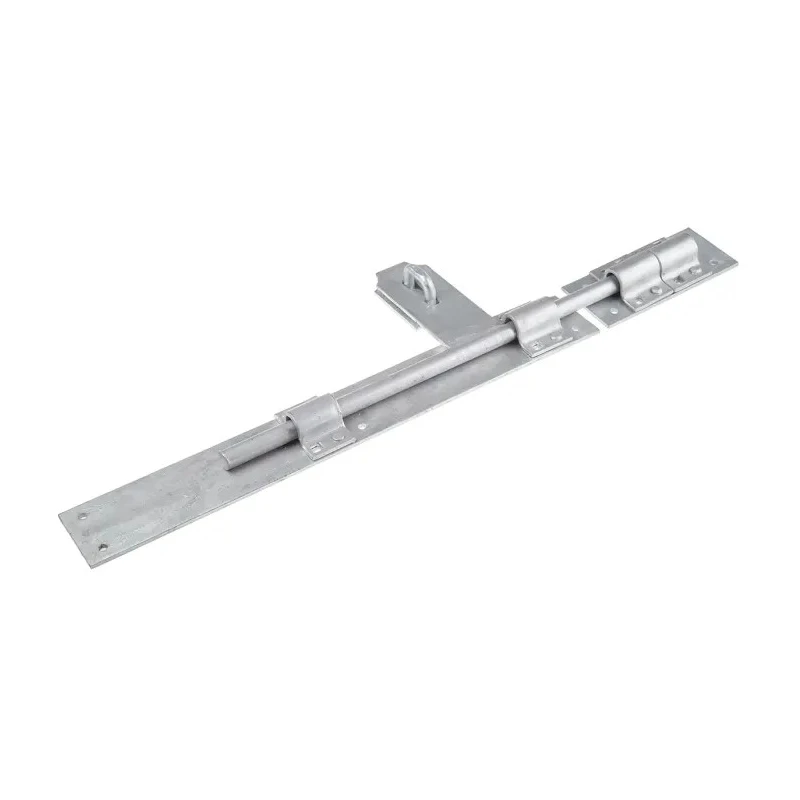 RS PRO Galvanised Steel Padlockable Heavy Cross Door Bolt 450 mm 894-6737