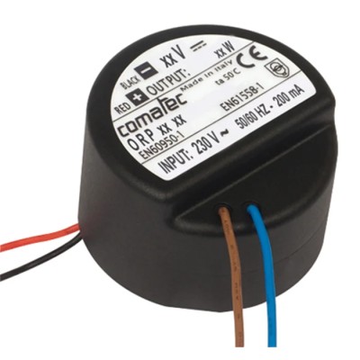 Comatec Switching Power Supply 24V DC 26.4W Efficiency 87% ORP.26.24