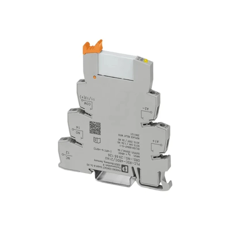 Phoenix Contact Electromechanical Interface Relay PLC-RSC- 48DC/21AU Series, DIN Rail Mount, 48V DC Coil, SPDT 2966126