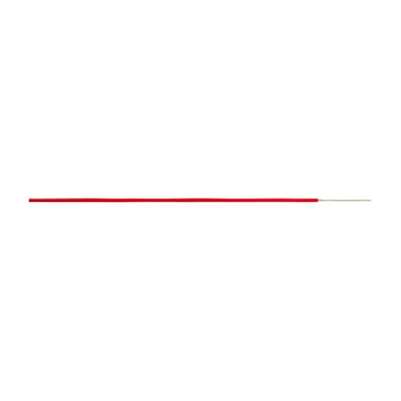 AXINDUS KZ Series Red 0.34 mm² Hook Up Wire, 22 AWG, 250 m Length, 600 V, Polytetrafluoroethylene Jacket KZ0506R