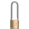RS PRO Brass Anti-pick Padlock with Stainless Steel 6 mm Shackle, Keyed Alike, 40mm Body 195-8247