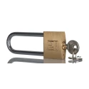 RS PRO Brass Anti-pick Padlock with Stainless Steel 6 mm Shackle, Keyed Alike, 40mm Body 195-8247