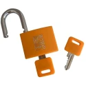 RS PRO Brass Key Padlock Keyed Alike 6 mm Shackle Diameter 40 mm Body Width 195-8254