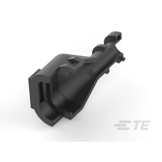 TE Connectivity Ampseal 8-way Automotive Connector Backshell Black 32mm Width 47.1mm Height 2138529-1