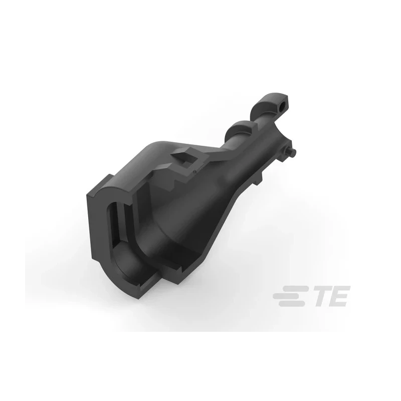 TE Connectivity Ampseal 8-way Automotive Connector Backshell Black 32mm Width 47.1mm Height 2138529-1