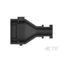 TE Connectivity Ampseal 8-way Automotive Connector Backshell Black 32mm Width 47.1mm Height 2138529-1