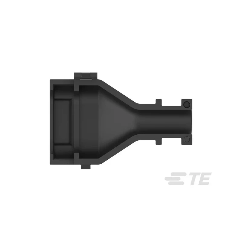 TE Connectivity Ampseal 8-way Automotive Connector Backshell Black 32mm Width 47.1mm Height 2138529-1