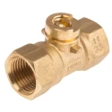 RS PRO 230V 2 Port Electric Actuated Valve Brass Body 40 bars 910-8526