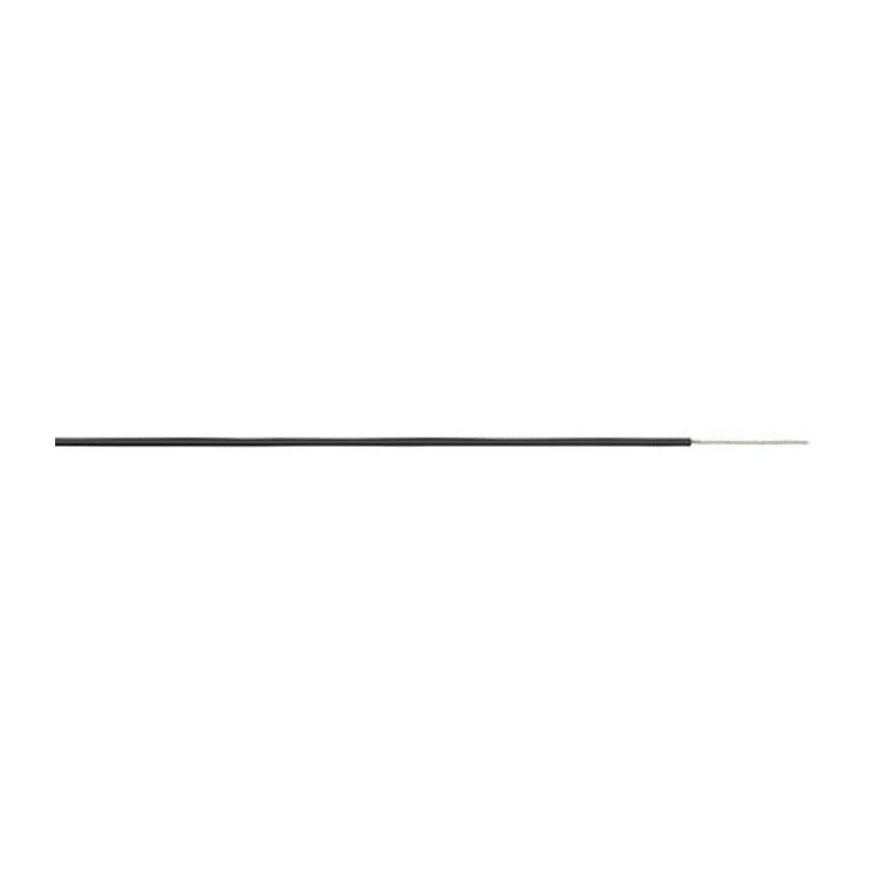 AXINDUS KZ Series Black 0.93 mm² Hook Up Wire, 18 AWG, 600 V, Polytetrafluoroethylene Jacket, 250 m KZ0508N