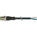 Murrelektronik Limited Sensor Actuator Cable Female 3 Way Straight to Unterminated, 3 m 7000-12001-6330300