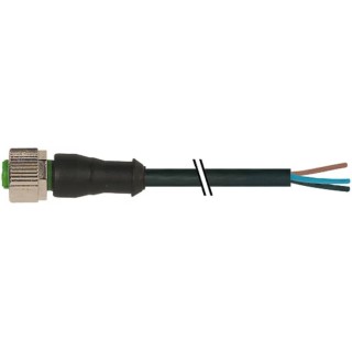 Murrelektronik Limited Sensor Actuator Cable Male 3 Way Straight to Unterminated 10m 250V AC 7000-12181-6331000