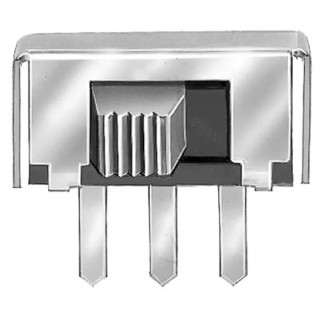 KNITTER-SWITCH PCB Slide Switch DPST Latching 350mA Copper MFP 201 N-RA