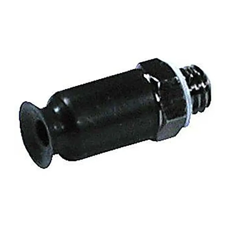 SMC 6 mm Silicon Rubber Vacuum Pad ZPT06US-A5, M5 Connection, Vertical Vacuum Entry Japan