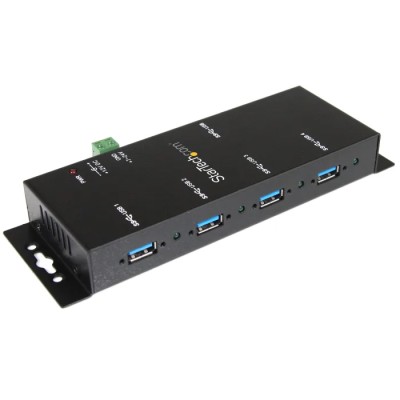StarTech.com 4 Port USB 3.0 USB Hub AC Adapter Powered 179mm x 60mm x 24mm ST4300USBM