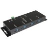 StarTech.com 4 Port USB 3.0 USB Hub AC Adapter Powered 179mm x 60mm x 24mm ST4300USBM