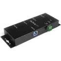 StarTech.com 4 Port USB 3.0 USB Hub AC Adapter Powered 179mm x 60mm x 24mm ST4300USBM