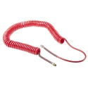 RS PRO Polyurethane Recoil Hose Red 6 m Length 10 bar Pressure 65 °C Max Operating Temperature 917-2463